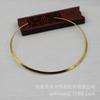 Joyería DIY Hongxing color oro 24k 1.3*4.5*128m coronas todo collar material hecho a mano accesorios para pasador B284