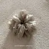Elástico de Cabelo de Renda Azul Claro Puro e Desejável, Elegante e Fresco, Scrunchie Doce, Cordão Doce para Cabelo, Novo Acessório de Cabelo