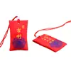 Pequeño Saquito Amuleto de Perlas Blancas Bolsa Vacía para Colgar en el Cuello, Pequeña Bolsa de Fragancia Estilo Chino, Bolsa de la Fortuna, Saquito de Paz, Bolsa Vacía