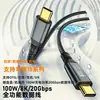 Cable de datos HD de función completa tipo C 3.2 transmisión de 20 Gbps para línea de carga de teléfono móvil iPhone 15