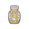 Amazon Hot Selling Série Médica Combinação Criativa Broche Pílulas Personalizadas Forma de Cápsula Acessórios terno Crachá
