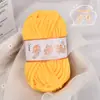 Hilo de Hilo de Hielo de Terciopelo de Nube Tejido a Mano Hilo Grueso DIY Bufanda de Tejido para Bebé Hilo para Cojín de Asiento de Muñeca Hilo para Zapatos de Ganchillo