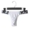 Ropa interior masculina nueva, tipo tanga, de tejido trenzado, de exportación europea y americana, de talle bajo, sin costuras, sexy y transpirable.