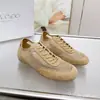 Novos sapatos casuais de primavera e outono do Jimmy, tênis de treino alemães com renda de malha respirável, sapatos baixos de couro genuíno, sapatos brancos confortáveis para mulheres