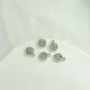 Plástico CCB Sonrisa Amor Fortuna Hueco Redondo Marca Mariposa Transfronterizo DIY Pulsera Hecha a Mano Accesorios de Collar