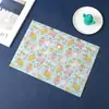 Bolsa de archivo gruesa serie de animales de dibujos animados lindos tamaño A4 bolsa con botón material de papel de papelería bolsa de almacenamiento en stock al por mayor