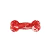 GiGwi Gui G-BLINK Voz para Juguetes de Perro Hueso Molar Resistente a Mordidas Caramelo Patrón de Carne Artefacto de Auto-alivio