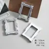 Marco de Fotos con Patrón Retro Europeo Sencillo Adornos de Resina Venta al por Mayor Accesorios Hechos a Mano para DIY Artesanías de Micro Paisaje