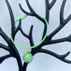 Anel de Arame de Aço Colorido 14mm Chaveiro de Sino Acessórios DIY Amuleto da Sorte Pingente Mercadoria de Celebridade Anime