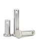 Pino de aço inoxidável 304 cabeça plana com furo pino cilíndrico pino de posicionamento pino M3M4M5M6M8M10-M20