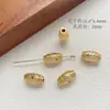 Cadena de Extensión de Kunzita Jade Perla Color Dorado Real Chapado en Cobre Antiguo Conserva el Color Cuentas Espaciadoras Accesorios para Pulseras Hechas a Mano DIY