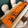 Camino de mesa transfronterizo modelo nuevo Amazon más vendido Halloween Mantel de alta gama Banderín Decorativo Bandera personalizada