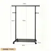 Estante de chão para secar roupas estilo Ins quarto rack de roupas doméstico móvel varanda suporte para pendurar roupas cabideiro simples interno