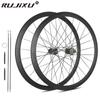 Juego de ruedas de bicicleta de carretera con freno de disco de 700C de 120 anillos, juego de ruedas de ciclismo de cross-country de radios rectos, tipo "melón roto", seis trinquetes 3 dientes