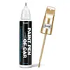 Bolígrafo de retoque de pintura para coche de suministro especial transfronterizo, Bolígrafo reparador de arañazos para la superficie de la pintura del coche, Pintura de retoque rápido para arañazos Blanco Perla y Negro