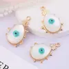 Nova Joia Olho de Diabo Olho de Gato Pingente Branco Colar Pulseira Acessórios Decoração de Roupas DIY Atacado
