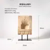 Mesa de Entrada para Sala de Estar de Casa Minimalista Moderna Decoração de Mesa com Esculturas de Conchas Ornamentos Criativos Artesanato Decoração de Sala de Modelo
