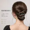 Rabo de cavalo alto fixo artefato agarrar clipe feminino parte de trás da cabeça metade do cabelo headwear alto sentido strass grampo de cabelo clipe de tubarão grampo de cabelo