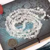 Grava de Cristal Natural Piedra Cruda Pulsera DIY Material Árbol de la Fortuna Amatista Aguamarina Granate Cuarzo Rosa con Agujeros