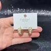 Brincos de Zircônia Pérola Zero-Shang para Mulheres, Únicos e Versáteis, Pino de Prata S925, Atacado de Acessórios Yiwu, Estilo Outono/Inverno, Garantia Pós-Venda