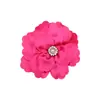 Novo tecido de cetim Flor de Diamante Pérola núcleo de flor onda florzinha diy acessórios de cabelo feitos à mão adorno de cabeça sapatos chapéu acessórios