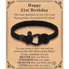 Pulsera de Moda Transfronteriza Europea y Americana Brazalete Tejido para Hombres Cierre de Acero Inoxidable Cuerda Roja de Mano para Pareja Joyería para Estudiantes