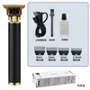 Cortador de Cabelo Elétrico Transfronteiriço Marca de Gravação Cortador de Cabelo Display Digital LED Cortador de Cabelo Doméstico Carregamento USB Cortador de Cabelo