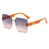 Nuevas Gafas de Sol de Moda Tendencia para Mujer, Protección UV, Estilo Influencer, Rostro Redondo, Gafas Adelgazantes y Embellecedoras