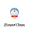 Acessórios para Capa de Celular Maçã Doraemon DIY Acessórios para Fivela de Sapato Adesivo de Resina Doraemon TOY Papelaria Acessórios para Copo