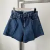 Chic Coreano 2026 Verano Nuevo Retro Temperamento 3D Plegados de Línea A Adelgazantes Pantalones Anchos 4 Colores