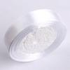 Cinta de seda de 2 cm, cinta para regalo de boda, suministros para embalaje, 6 puntas, tela para tartas, 20 mm, lazo decorativo