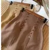 Saia de cintura alta estilo coreano, um novo item popular da moda feminina para 2026, é extremamente estilosa e versátil
