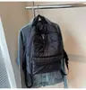 Bolsa de Algodão Popular Nova de Outono Transfronteiriça Mochila Leve de Grande Capacidade Moda Simples Casual Versátil Bolsa de Ombro