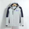 Mono de chaqueta nuevo abrigo acolchado de algodón logo estampado Ropa de trabajo para grupo de invierno traje de abrigo acolchado de algodón abrigo acolchado de algodón a prueba de viento