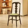 Silla de comedor de ratán francés de diseño americano, estilo de casa de campo simple y romántico, popular silla de madera Diana sin cojín blando
