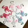 Charms Decorativos para Zuecos de Flamenco de Cuatro Colores Hebilla de Flor para Zapatos de Jardín Accesorios de Zuecos DIY Al por Mayor en Stock
