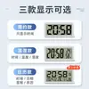 Reloj Electrónico de Temperatura y Humedad Reloj de Pared de Escritorio Magnético para Refrigerador Cocina Reloj Despertador Digital Grande Pegatina de Pared