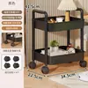 Mesita de noche Hueco Pequeño Habitación de Alquiler Estante de Almacenamiento para Dormitorio Mini Gabinete Lateral de Sofá Gabinete de Almacenamiento Móvil Mesa Lateral