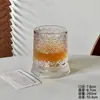 Vaso Rotatorio Popular para Whisky, Vaso Giratorio Luminoso, Vaso de Vino de Vidrio en Relieve de Lujo Moderno, Vaso para Licores