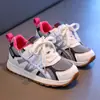 Zapatos Forrest Gump para niños 2025 Otoño Nuevo Estilo Tenis para niños Malla Sencilla Hueco Transpirable Marca de Moda para Niñas Zapatos Casuales