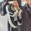 Zapatos de Lona Retro Color Naranja Sucio Estilo Nuevo Primavera y Otoño para Hombre, Tenis Deportivos Transpirables, Zapatos Casuales de Pareja de Moda, Zapatos de Hombre