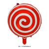 Nuevo traje de película de aluminio con muleta de dulces navideños, globo, decoración de Año Nuevo, suministros de globos