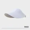 Nuevo sombrero de protección solar de doble cara para mujer para el verano, parasol para exteriores, protección UV, ala ancha, plegable, sin costuras, sombrero de copa abierta