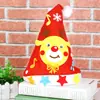 Decoración Navideña Hecha a Mano DIY Paquete de Materiales para Manualidades Hechas a Mano de Jardín de Infancia Diadema para la Cabeza Infantil Regalo Creativo No