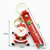 Llavero de Muñeco de Papá Noel para Nuevo Producto Transfronterizo Colgante de Dibujos Animados Pequeño Regalo de Navidad Colgante Exquisito para Bolsa Ciego