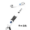Chaveiro de desempenho BM cordão de celular modificado pingente de carro de metal pulseira de tecido com pingente bordado
