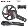 Bicicleta de Montaña Bielas Huecas Bielas Integradas CNC Bielas de Montaje Directo 32 Dientes 34 36 38t