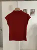 KEKEZOON Camiseta Regata Lisa Slim Fit com Gola Alta Pequena para Outono, Top Versátil para Meninas Modernas 8713