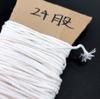24 fios de pavio de vela artesanal DIY pavio de vela cilíndrico corda de algodão para passar pavio de vela artesanal pavio de vela trançado fio de algodão