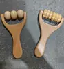Masajeador de Bolas de Madera Maciza para Despejar Meridianos, Herramientas Pequeñas para Todo el Cuerpo, Rodillo Universal, Cepillo Masajeador para Brazo, Dedo y Pierna